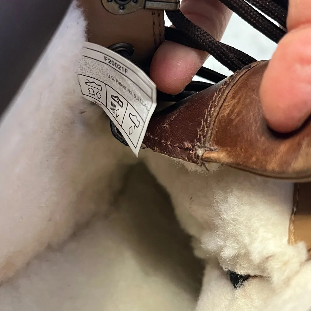UGG chestnut leather